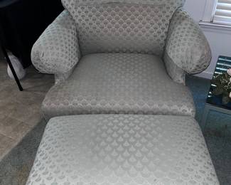 chair and ottoman