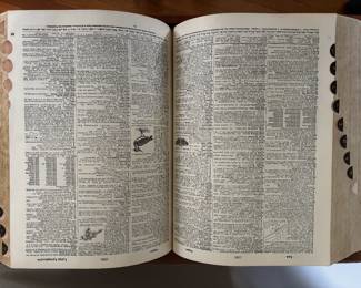 Webster’s New International Dictionary, Second Edition, Unabridged Large vintage Webster’s New International Dictionary, Second Edition, Unabridged.