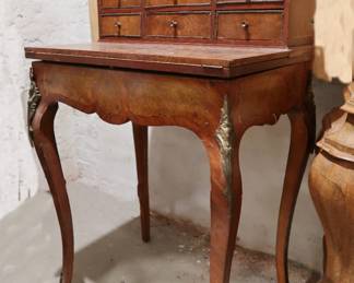 ANTIQUE FOLDING WRITING DESK