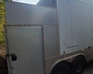 Texas oil field gear and bunk trailer no title