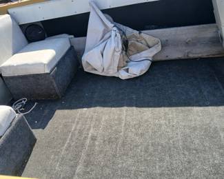 17 foot Newman boat with Johnson 100 outboard motor in good condition