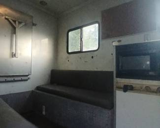 Texas oil field gear and bunk trailer no title