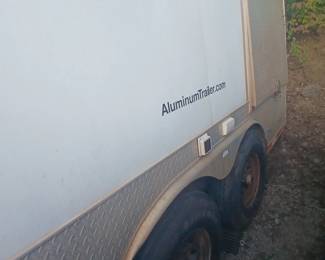 Texas oil field gear and bunk trailer no title
