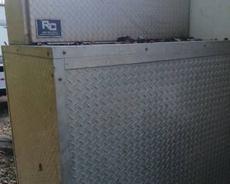 Texas oil field gear and bunk trailer no title