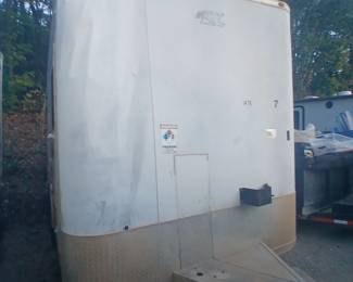Texas oil field gear and bunk trailer no title
