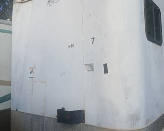 Texas oil field gear and bunk trailer no title