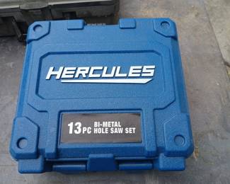 Hercules 13 pc hole saw set