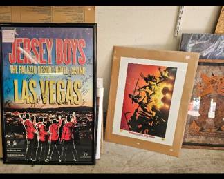 Framed Jersey Boys Poster & Artwork Framed Jersey Boys Las Vegas poster, collectible artwork and decorative prints.