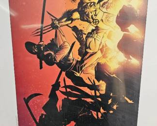 Wolverine vs. The hand. Poster
