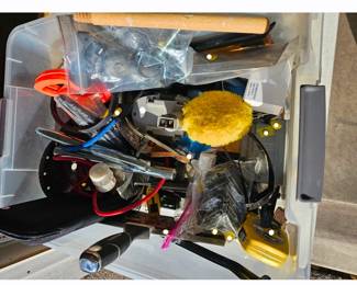 Miscellaneous Tools & Hardware Assorted hand tools, automotive accessories and garage supplies.