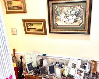 Beautiful frames and vintage Germany Vase