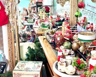Antique wooden ornaments!
