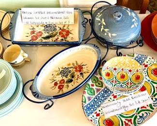 Beautiful, classy serving dishes 