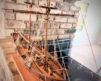 Model of the 1847 “Harvey” - a historic Baltimore Clipper topsail schooner