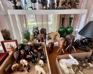 more of the wood figures