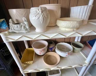 some of the many nice planters, McCoy