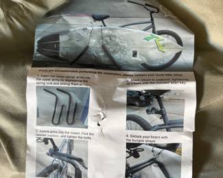 Brand new in bag Surfboard rack for bicycle