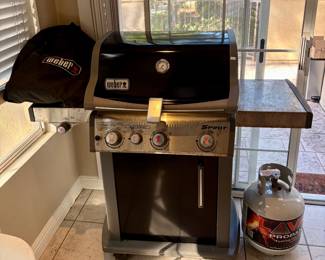 Used Weber grill will one tank