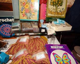 PLenty of Seweing Items, boulle Fringe & Sewing Books or Course!