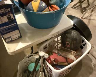 Lots of kids play balls