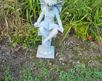 fairy lawn statue
