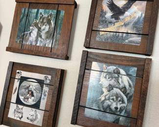 Pictures on wood