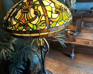 Tiffany style lamp