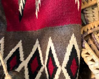 Pattern on a 3rd large wonderful Native American rug