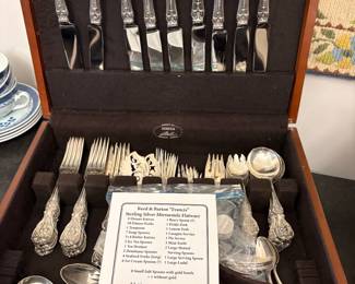 One of 3 sets of sterling we have available