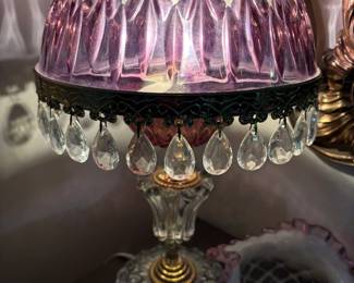 Pretty decorative small dresser lamp