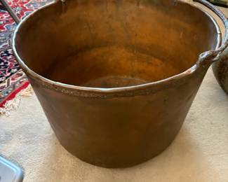 Giant copper bucket!  A great find!