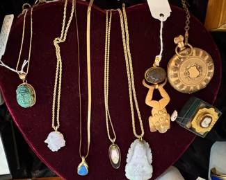 A quick peek  at some of the gold items available.
