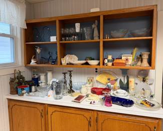 kitchen and serving pieces