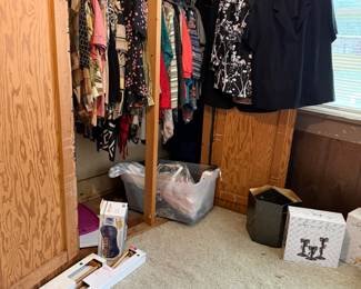 curtain rods, decor, clothing
