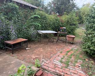 enamel table, coffee table, router table