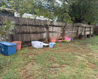 tubs of decor