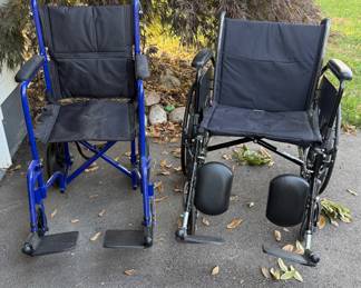 Drive Transport Chair; Drive Wheelchair (located in the garage)