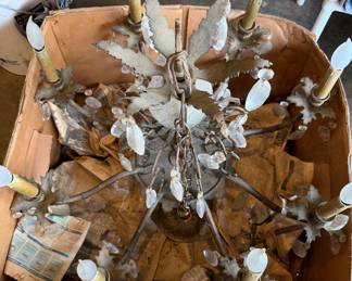 Orante Crystal Chandelier (garage)