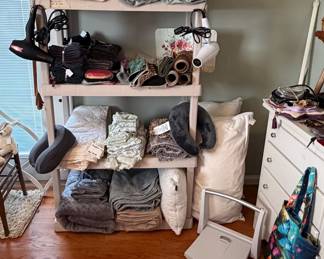 Bedspreads; Blankets; Sheets; Placemats; Hair Dryers; Scale; Neck Pillows