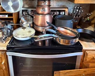 Pots & Pans **Stove & Microwave are NOT part of the sale**