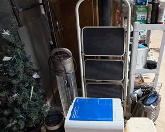 Honeywell Tower Heater; Dreo Fan Heater; Step Ladders; Step Stools; Home Dehumidifier