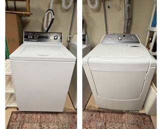 Speed Queen Washing Machine; Whirlpool Cabrio Dryer
