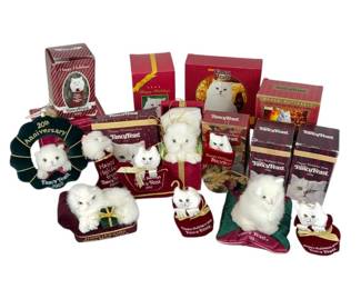Lot 073 Friskies Fancy Feast Christmas Ornaments 1990s 2000s