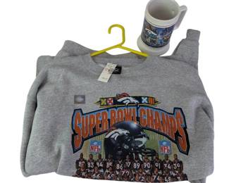 Lot 103 Denver Broncos Super Bowl XXXII Champions Starter Sweatshirt