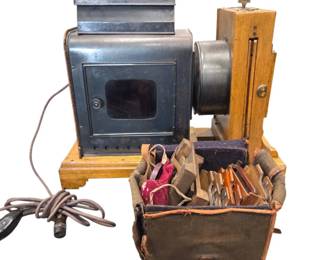 Lot 021 The Sanderson Enlarger Horizontal Darkroom Setup by Hought