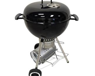Lot 205 Weber OneTouch Gold Charcoal Grill with Rapidfire Chimney S