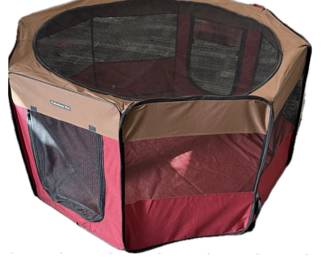 Lot 104 Fabulous Pet Portable SoftSided Pet Playpen