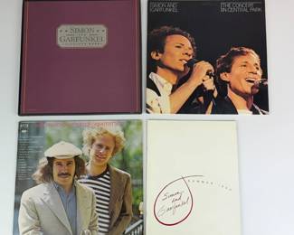 Lot 215 Simon Garfunkel Vinyl Record Lot Collected Works Box Set,