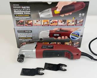 Lot 092 Chicago Electric Tools Oscillating MultiFunction Power Tool