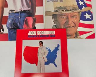 Lot 225 Vinyl Record Lot Bruce Springsteens Born in the U.S.A., John